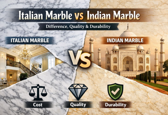 Italian Marble vs Indian Marble: Difference, Quality & Durability