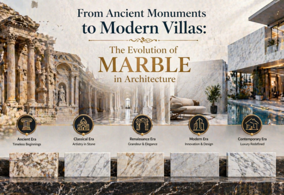 From Ancient Monuments to Modern Villas: The Evolution of Marble in Architecture